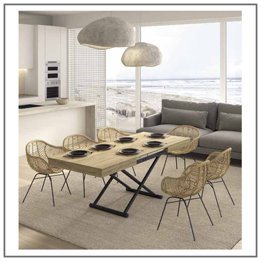 Mesa salón Iris  16