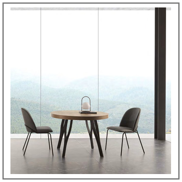 Mesa salón comedor redonda extensible