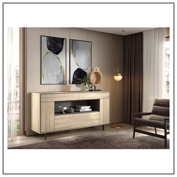Composición mueble de salón moderno modelo Iris