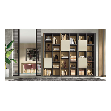 Composición mueble de salón moderno modelo Iris
