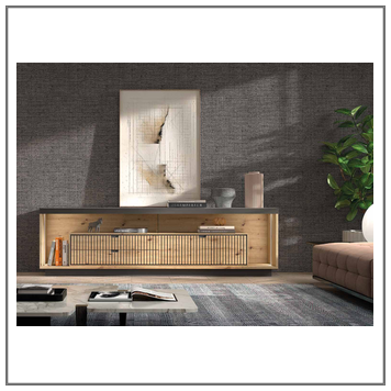 Composición mueble de salón moderno modelo Iris