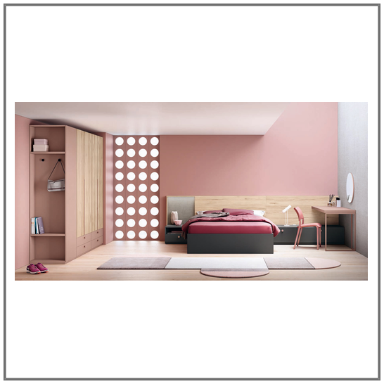 Cama juvenil de matrimonio